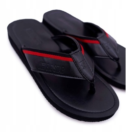 Herren Hausschuhe Flip-Flops Big Star Schwarz DD174678 2