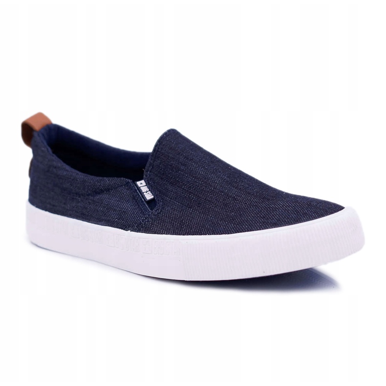 Herren Sneaker Big Star Jeans Marineblau DD174161 1