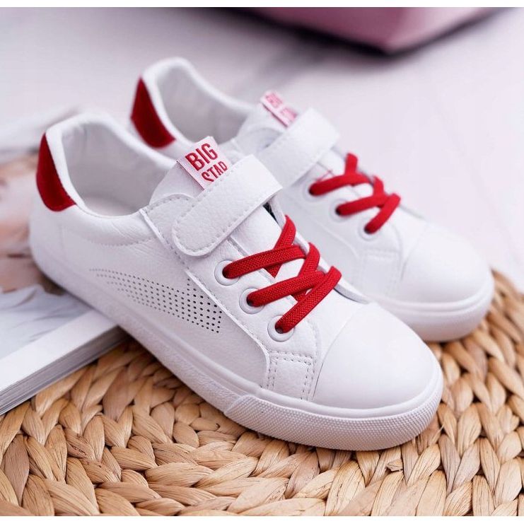 Kinder Sneaker Big Star mit Klettverschluss Weiß DD374106 ['weiß'] 1