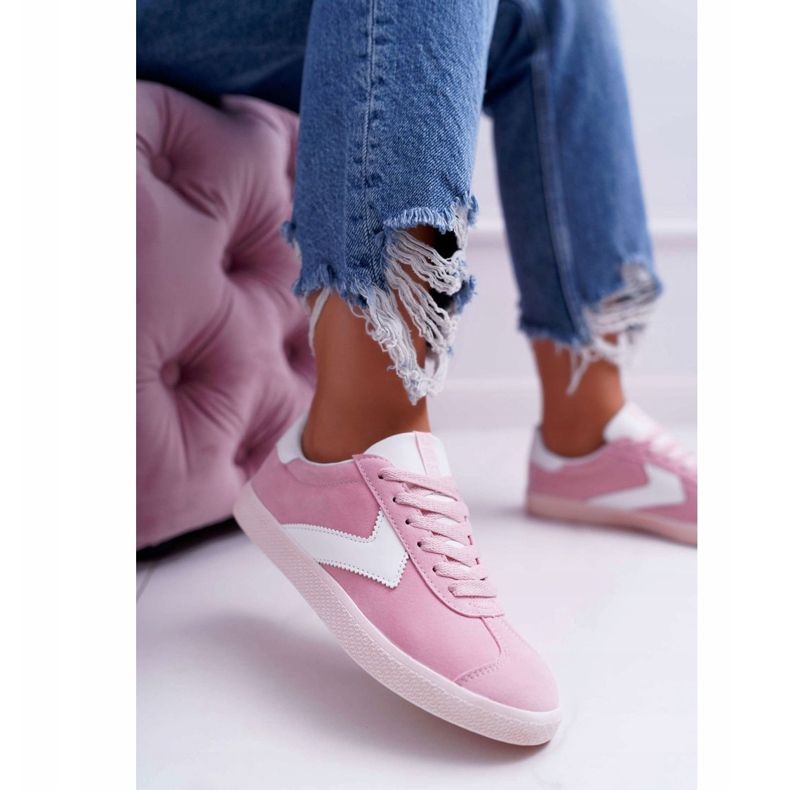 Damen Sportschuhe Big Star Pink DD274295 rosa 1