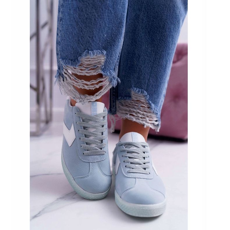 Damen Sportschuhe Big Star Blau DD274301 2