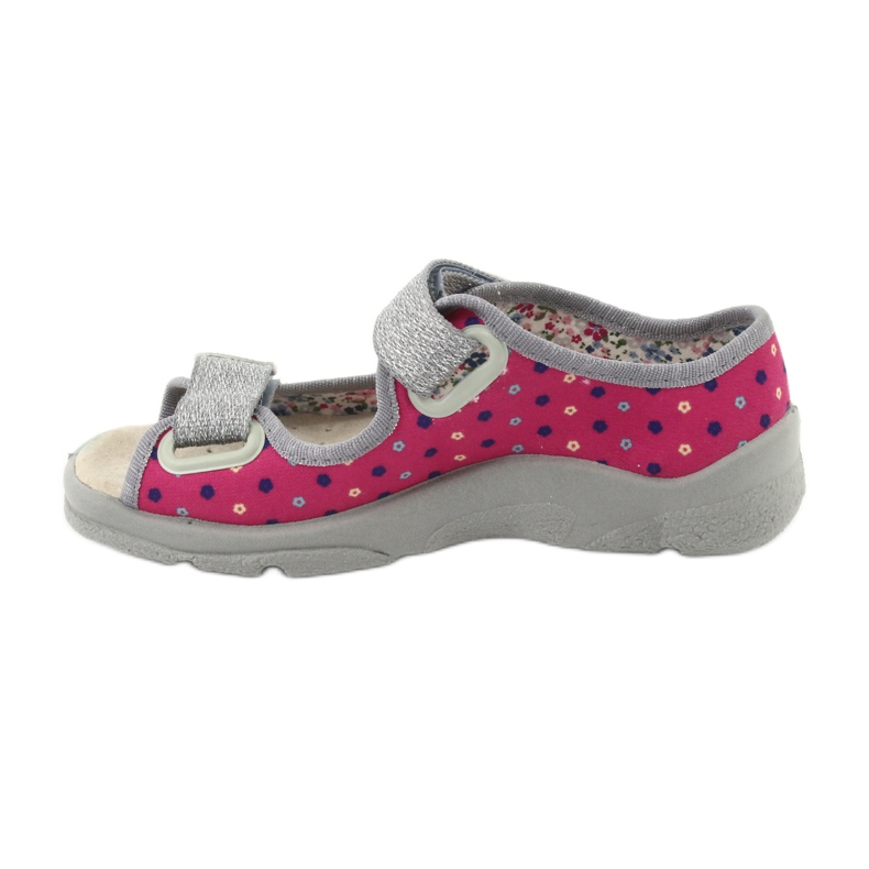 Befado Kinderschuhe 869X138 rosa grau 2