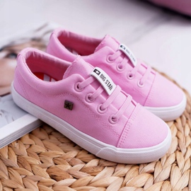 Kinder Sneaker Big Star Pink DD374076 rosa rosa 1