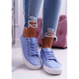Damen Sneaker Big Star Blau DD274047 1