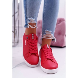 Damen Sneaker Big Star Rot DD274220 1
