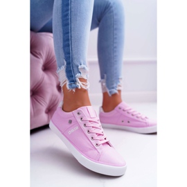 Damen Sneaker Big Star Pink DD274352 rosa 2