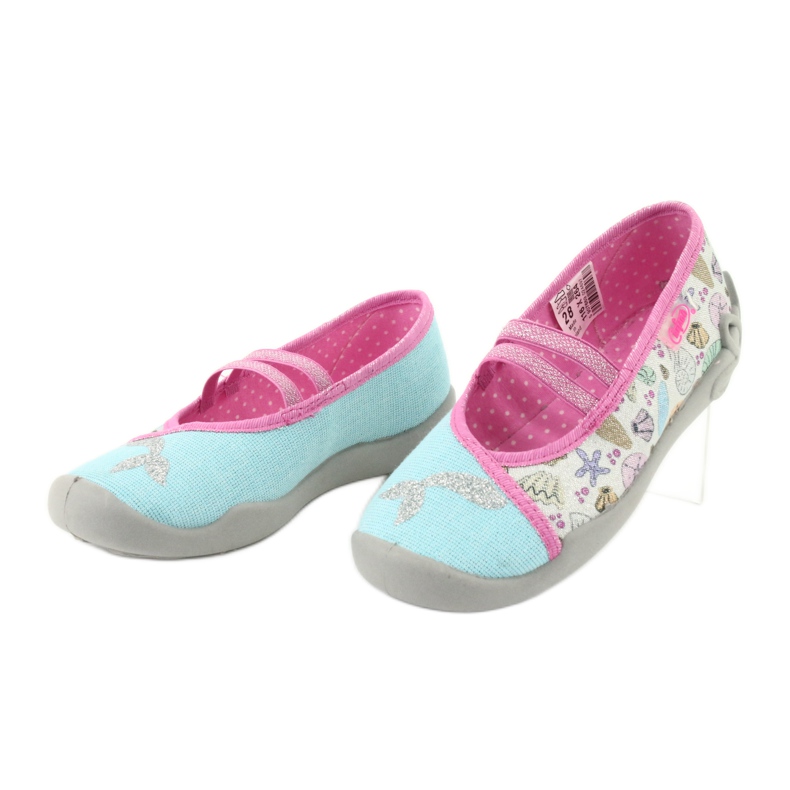 Befado Kinderschuhe 116X264 violett blau rosa grau grün gelb 3