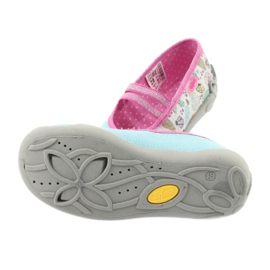 Befado Kinderschuhe 116X264 violett blau rosa grau grün gelb 4