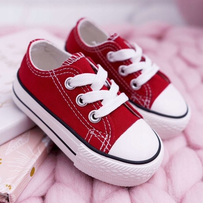 FRROCK Rote Filemon Classic Sneakers für Kinder 1