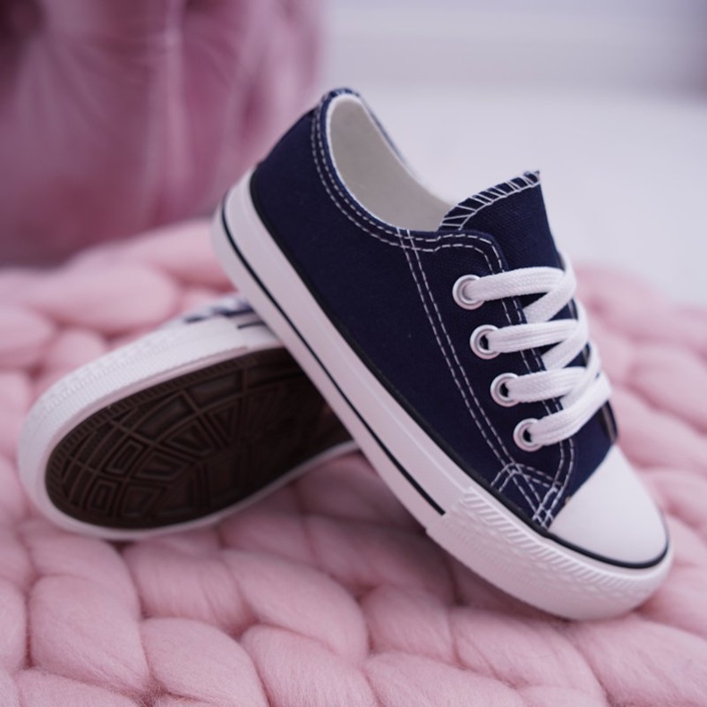EVE Marineblaue Filemon Jugendschuhe Turnschuhe 1