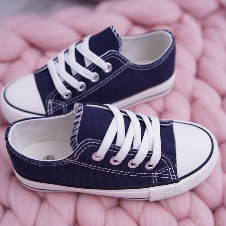 EVE Marineblaue Filemon Jugendschuhe Turnschuhe navy blau 2