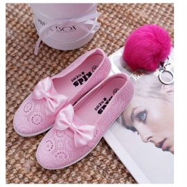 EVE Kinder-Jugend-Sneaker Spitze Rosa Dudi 1