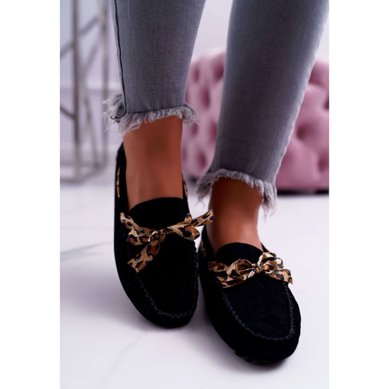 Loafer für Damen Lu Boo Bequem Schwarz Plummy 2