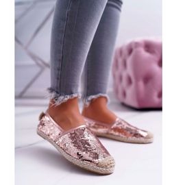Damen Espadrilles Lu Boo Rosa Pailletten Destino 1