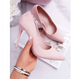 SEA Damen Wildleder Pink Yanna Stilettos rosa 1