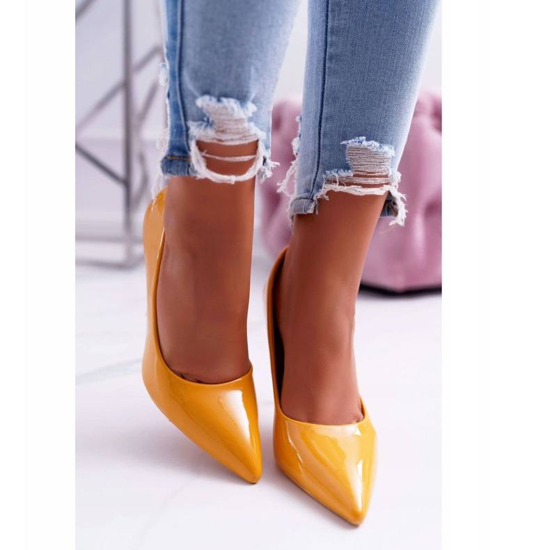 PS1 Gelbe Yanna High Heels für Damen 2