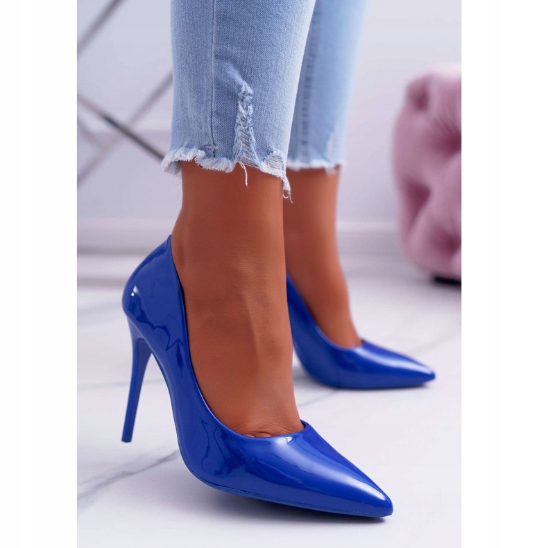 PS1 Blaue Yanna Damen High Heels 2