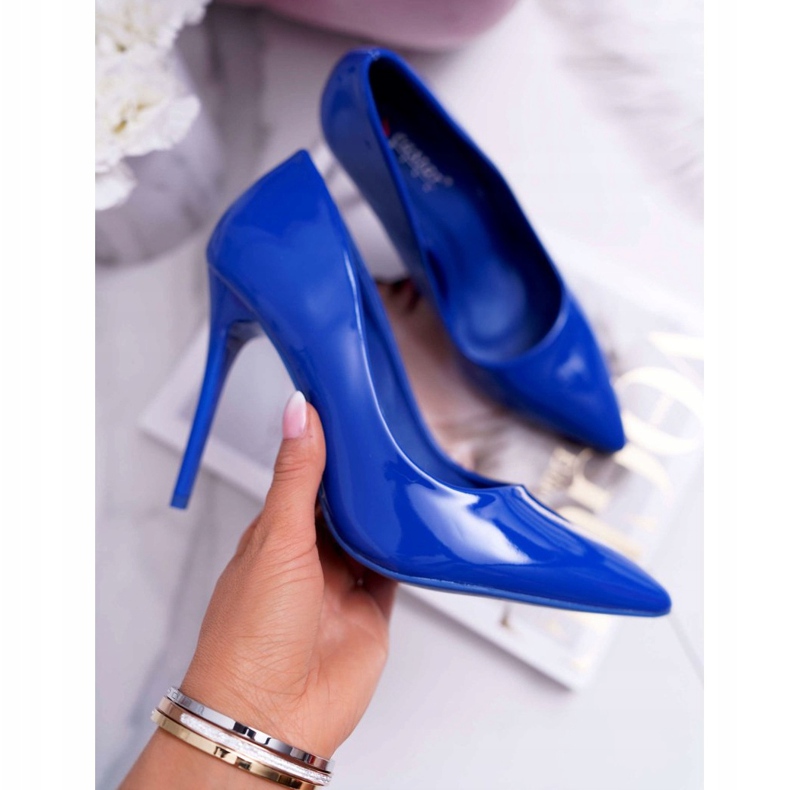 PS1 Blaue Yanna Damen High Heels 1