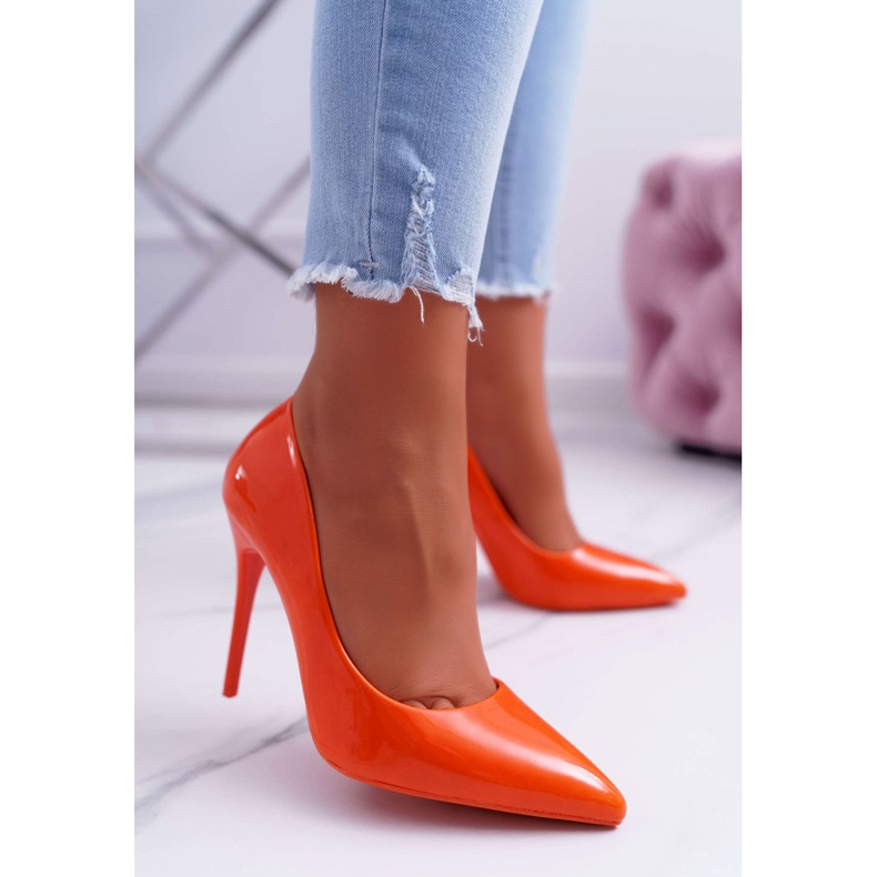 PS1 Orange Yanna Damen High Heels 1