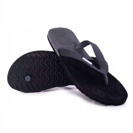 Herren Hausschuhe Flip-Flops Big Star Schwarz AA174422 1
