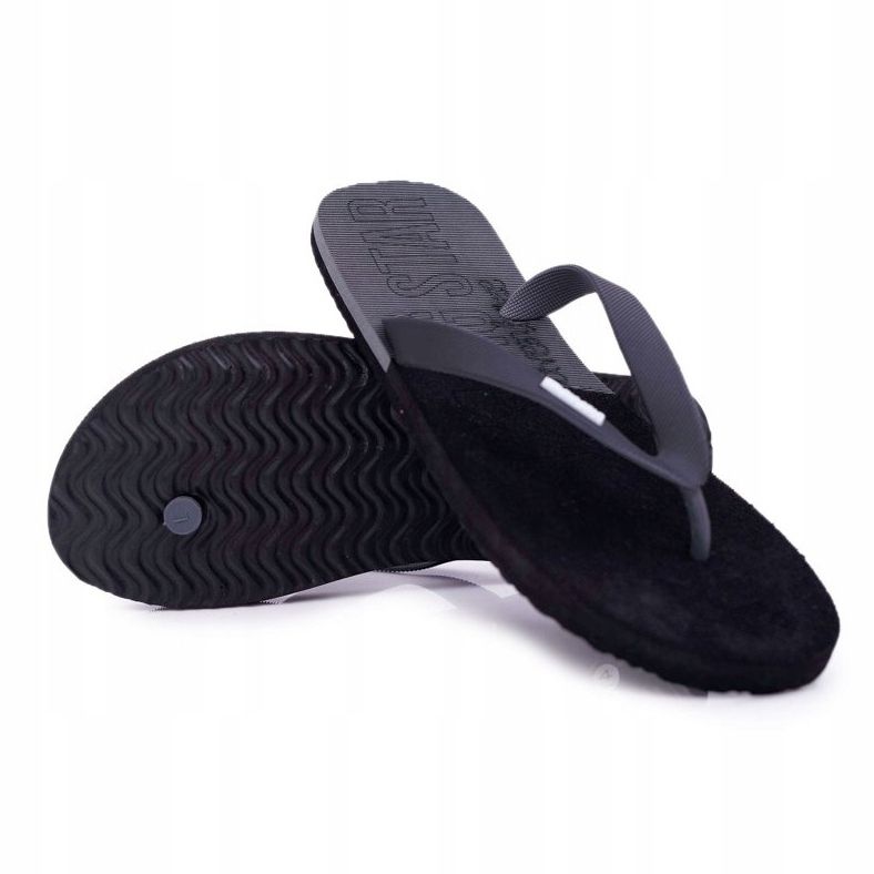 Herren Hausschuhe Flip-Flops Big Star Schwarz AA174422 1