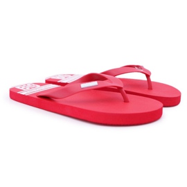Herren Hausschuhe Flip-Flops Big Star Rot AA174416 1