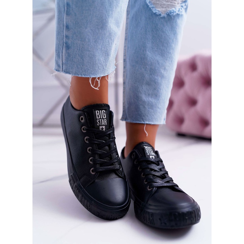 Damen Sneaker Big Star Schwarz EE274247 2