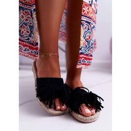 PV1 Boho Vices 8458 Hausschuhe für Damen in Schwarz 2