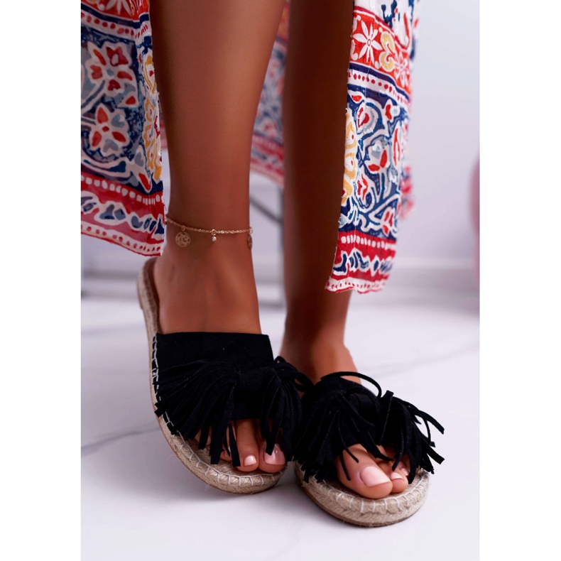 PV1 Boho Vices 8458 Hausschuhe für Damen in Schwarz 2