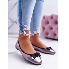 EVE Elegante Damen Ballerinas Graphite LaDonna mehrfarbig grau 1