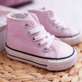 FRROCK Klassisch hohe Filemon Sneakers für Kinder in Rosa 1