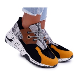 FRJEIN Damen Sportschuhe Snake Mix Timoti mehrfarbig 1