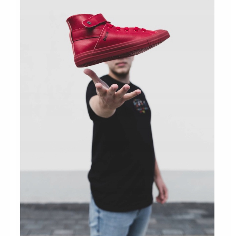 Herren Sneaker Big Star Warmed Rot Y174025FW 1