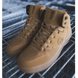 Herren Sportschuhe Big Star High Camel EE174432 braun 2