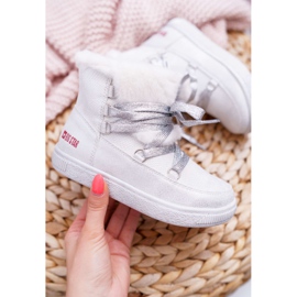 Kinder Mädchenstiefel Big Star Weiß EE374079 2
