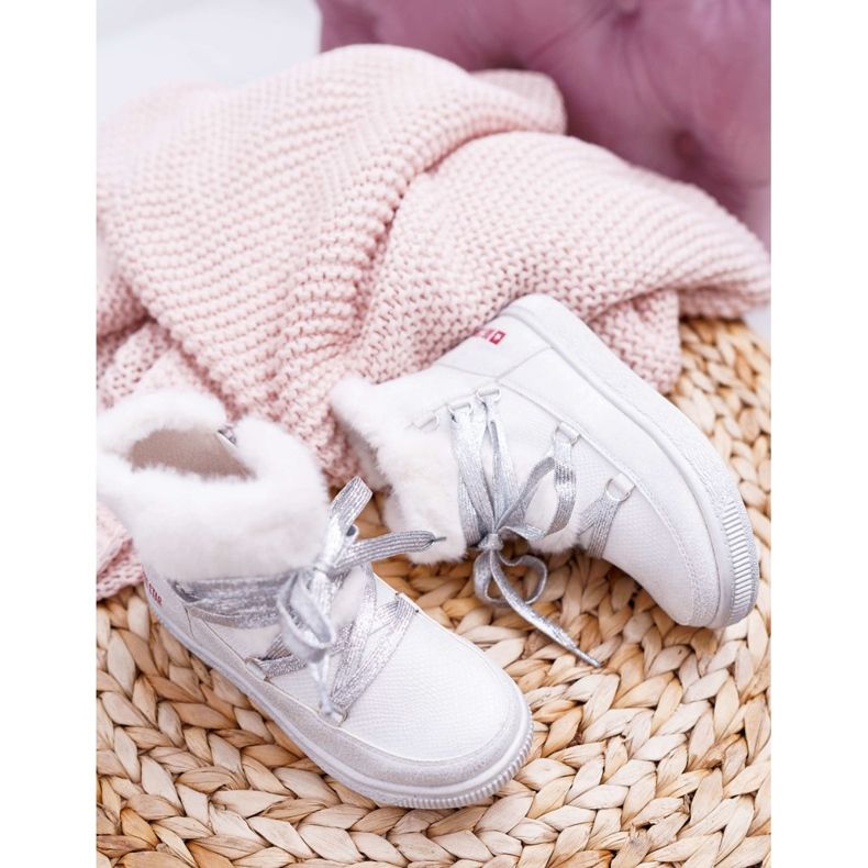 Kinder Mädchenstiefel Big Star Weiß EE374079 1