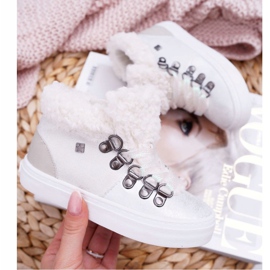 Kinderschuhe für Mädchen Sneakers Big Star Weiß EE374017 1