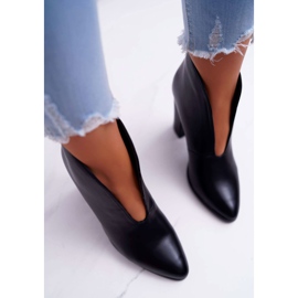 SEA Damenstiefel auf der Ferse Slip On Schwarz Mantana 2