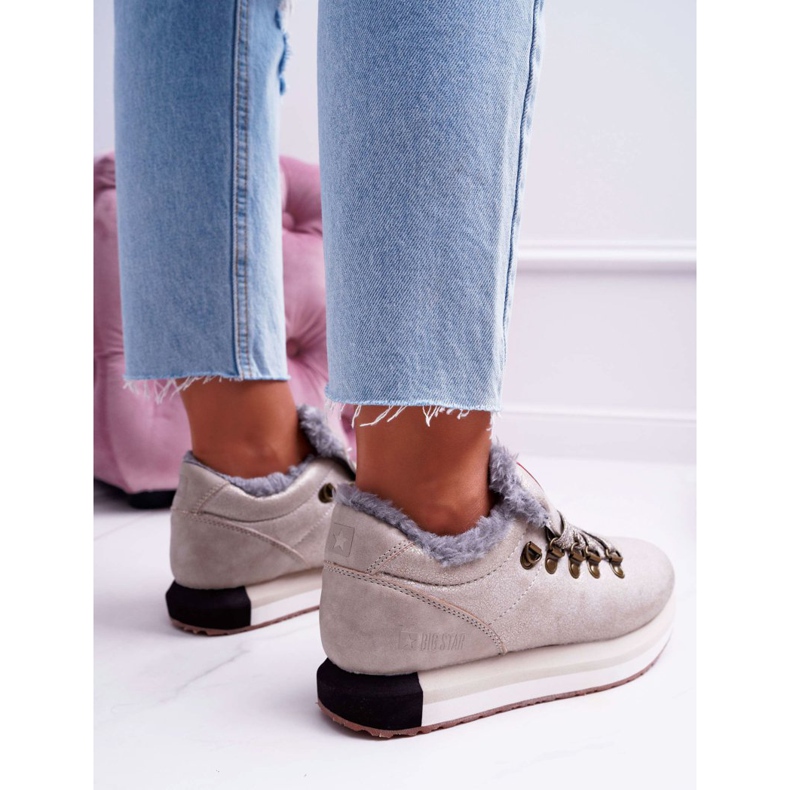 Damen Sportschuhe Big Star Beige EE274732 2