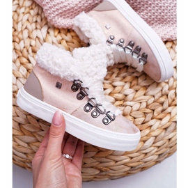 Kinderschuhe für Mädchen Sneakers Big Star Pink EE374015 rosa 1