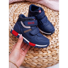Kinder Jungenschuhe Sneakers Big Star Marineblau EE374065 1