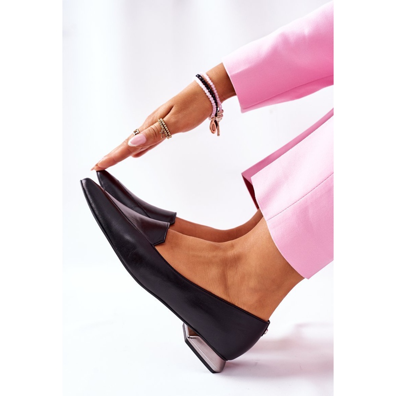 Damen Brogues Laura Messi Schwarz 2074 1