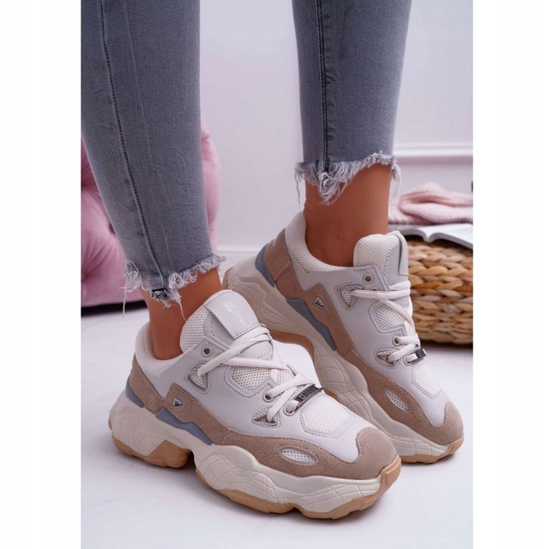 Damen Sportschuhe Big Star von Daniel Lopez Beige FF274429 2