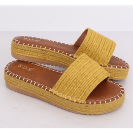 Honey Espadrilles Hausschuhe 7970-PL Gelb 1