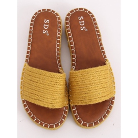 Honey Espadrilles Hausschuhe 7970-PL Gelb 2