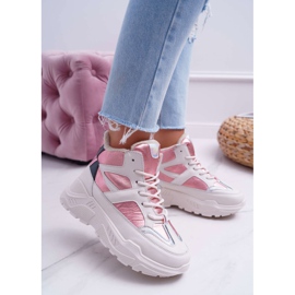 Damen Sportschuhe Rosa Warm Midrow 1