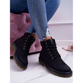 Damenstiefel Trappers Big Star Schwarz EE274014 1