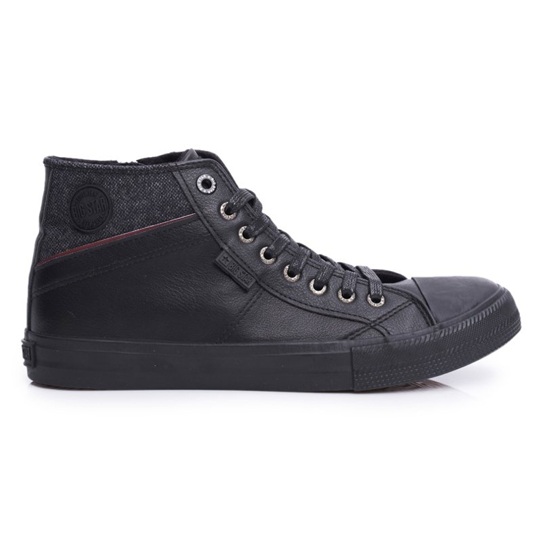 Herren Sneaker High Big Star Schwarz EE174102 1