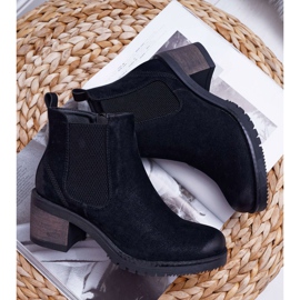 Damen Stiefel auf High Heel Sergio Leone Schwarz Br BT702 1