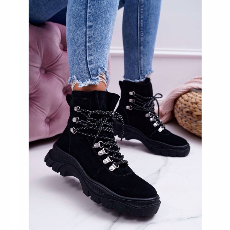 Damenstiefel Sergio Leone Schwarz TR729 1